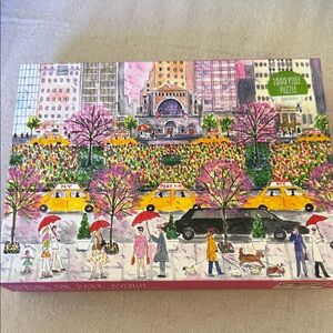 Galison “Spring on Park Avenue” 1000-Piece Puzzle – NYC by Michael Storrings